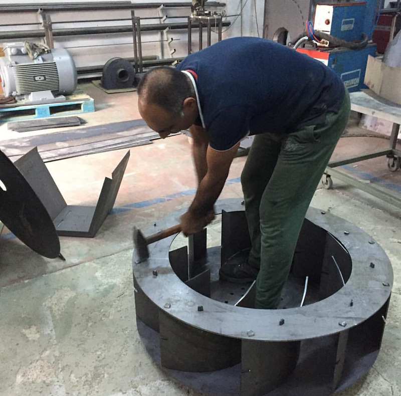 離心風(fēng)機葉輪拆卸方式有哪些？